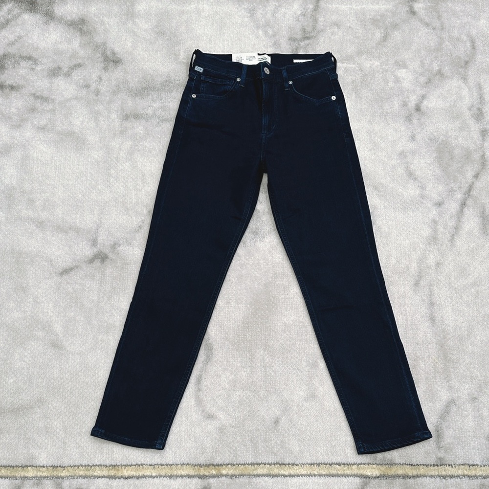 BNWT-Citizens Of Humanity Dark Blue Women's Straight Leg Jeans